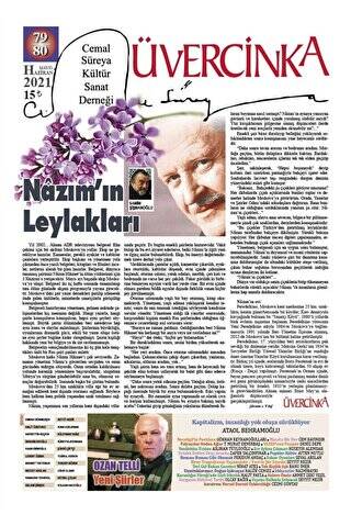 Üvercinka Dergisi Sayı: 57 Temmuz 2019 - 1