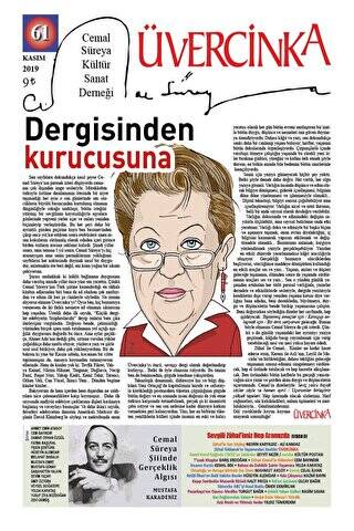 Üvercinka Dergisi Sayı: 61 Kasım 2019 - 1