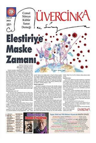 Üvercinka Dergisi Sayı: 78 Nisan 2021 - 1