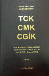 Uygulamacıların Ceza Mevzuatı TCK - CMK - CGİK - Platon Hukuk