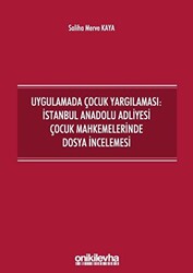 Uygulamada Çocuk Yargılaması: İstanbul Anadolu Adliyesi Çocuk Mahkemelerinde Dosya İncelemesi - 1