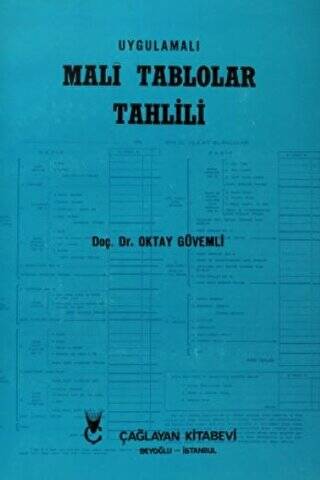 Uygulamalı Mali Tablolar Tahlili - 1