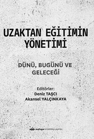 Uzaktan Eğitimin Yönetimi - 1