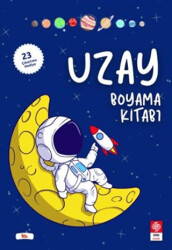 Uzay Boyama Kitabı 23 Çıkartma Hediye - Ekin Basım Yayın