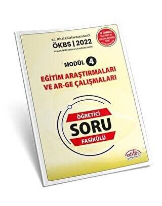 Uzman ve Başöğretmen Modül 4 Eğitim Araştırmaları ve Ar-ge Çalışmaları Özet ve Öğretici Soru Fasikülü - 1