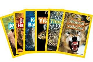 Vahşi Hayvanlar Seti 6 Kitap Takım - 1