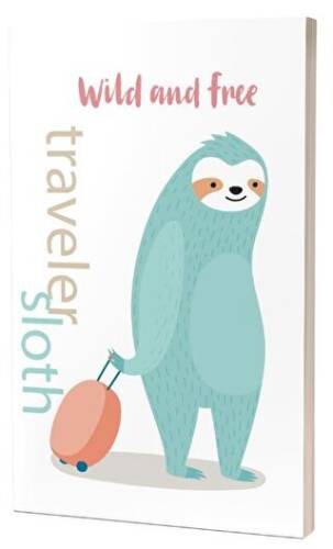 Vahşi ve Özgür Traveler Sloth - Süresiz Ajanda - 1