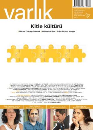 Varlık Edebiyat ve Kültür Dergisi Sayı: 1415 Ağustos 2025 - 1