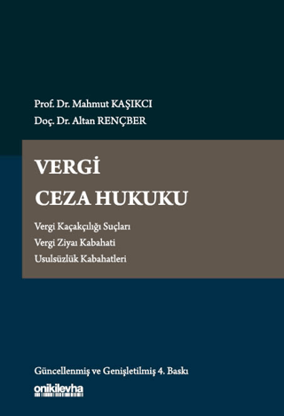 Vergi Ceza Hukuku - 1