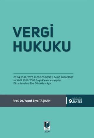 Vergi Hukuku - 1