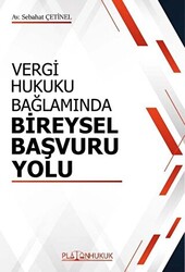 Vergi Hukuku Bağlamında Bireysel Başvuru Yolu - 1