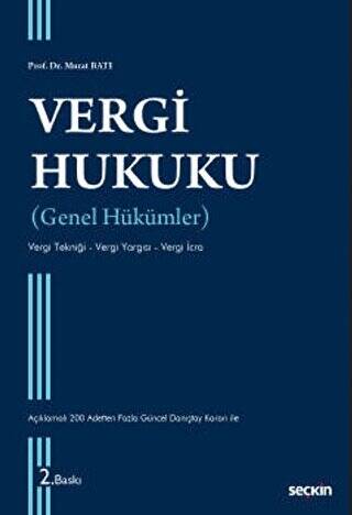 Vergi Hukuku Genel Hükümler - 1