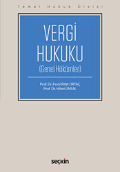 Vergi Hukuku Genel Hükümler THD - 1