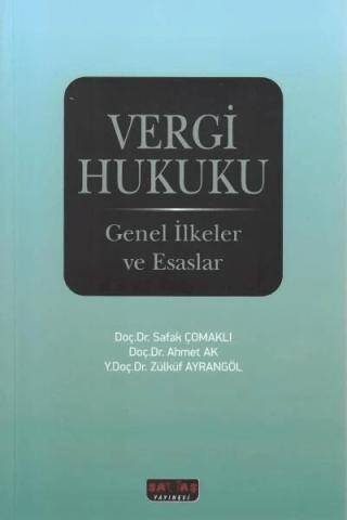 Vergi Hukuku Genel İlkeler ve Esaslar - 1