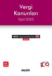 Vergi Kanunları - Eylül 2023 - 1
