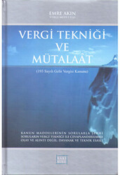 Vergi Tekniği ve Mütalaat - 1