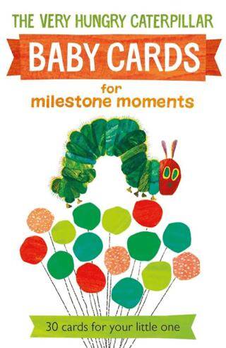 Very Hungry Caterpillar Baby Cards For Milestone Moments - 1