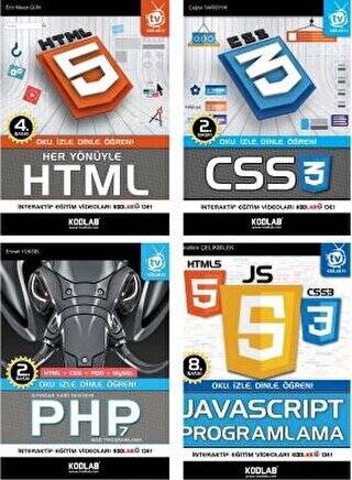 Web Programlama Seti 2 4 Kitap Takım - 1