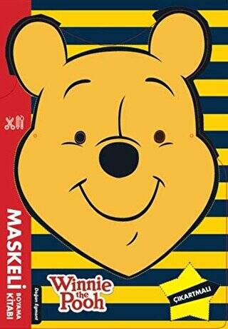 Winnie The Pooh Maskeli Boyama Kitabı - 1