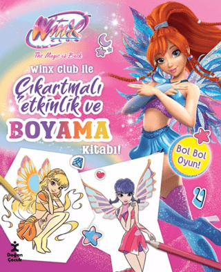 Winx Club ile Çıkartmalı Etkinlik ve Boyama Kitabı - 1