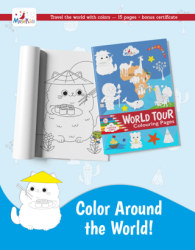 World Tour Colouring Book! - MuseKids