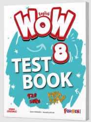 Wow 8 English Test Book - 1