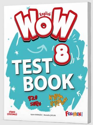 Wow 8 English Test Book - 1