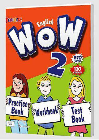 WOW English 2 Practice Book + Workbook + Test Book - 1