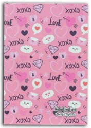 Xoxo Love Patterns Not Defteri - Note The Time