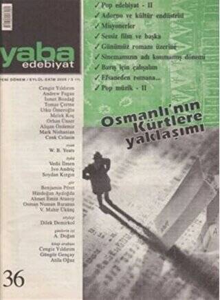 Yaba Edebiyat Dergisi Sayı: 36 - 1