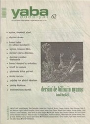 Yaba Edebiyat Dergisi Sayı: 62 - 1