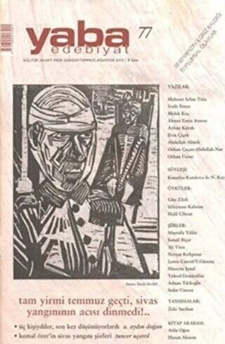 Yaba Edebiyat Dergisi Sayı: 77 - 1