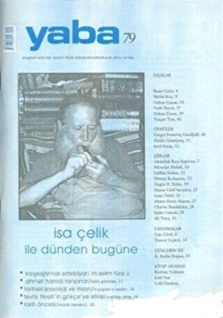 Yaba Edebiyat Dergisi Sayı: 79 - 1