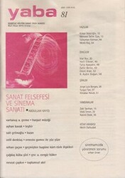 Yaba Edebiyat Dergisi Sayı: 81 - 1
