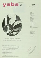 Yaba Edebiyat Dergisi Sayı: 92 - 1