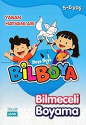 Yaban Hayvanları - Doya Doya Bil Boya Bilmeceli Boyama 5-6 Yaş - 1