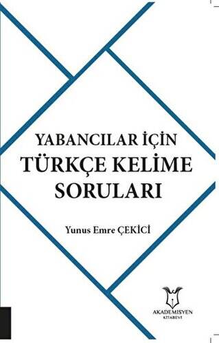 Yabancılar İçin Türkçe Kelime Soruları - 1