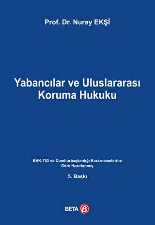 Yabancılar ve Uluslararası Koruma Hukuku - 1