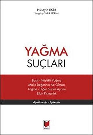 Yağma Suçları - 1