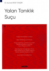Yalan Tanıklık Suçu - 1