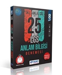 Yanıt 8. Sınıf Anlam Bilgisi 25 Deneme - 1