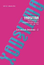Yansıtma Dergisi Sayı 22 - Çocukluk Dönemi 2 - Yansıtma Dergisi Yayınları