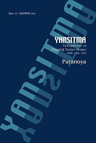 Yansıtma Dergisi Sayı 27 - Paranoya - 1