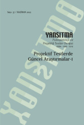Yansıtma Dergisi Sayı 37 - Projektif Testlerde Güncel Araştırmalar 1 - Yansıtma Dergisi Yayınları