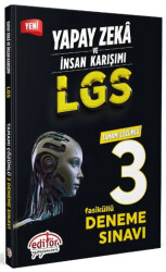 Yapay Zeka ve İnsan Karışımı LGS Tamamı Çözümlü 3 Fasikül Deneme - 1