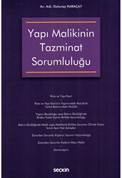 Yapı Malikinin Tazminat Sorumluluğu - 1