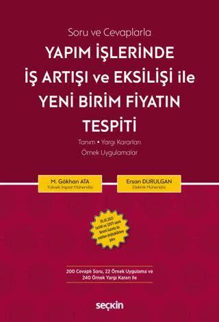 Yapım İşlerinde İş Artışı ve Eksilişi İle Yeni Birim Fiyatın Tespiti - 1