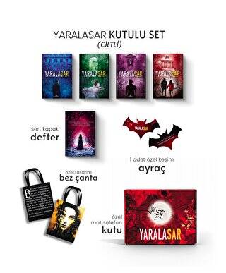 Yaralasar 4 Kitaplık Hediyeli Set - 1