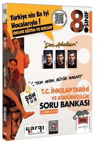 Yargı Ders Arkadaşım 8. Sınıf LGS T.C. İnkılap Tarihi ve Atatürkçülük Son Tur Soru Bankası - 1
