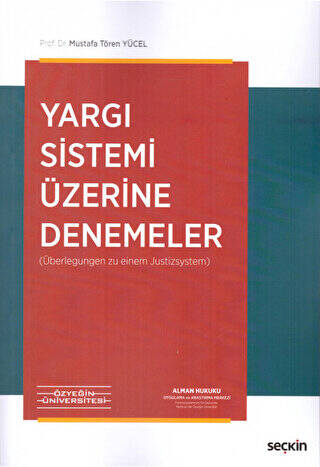 Yargı Sistemi Üzerine Denemeler - 1